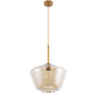 Lampa sufitowa z kryształu - Lampa wisząca w stylu vintage - Erik