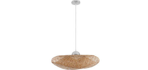 Lampe de plafond en bambou - Lampe suspendue au stile Boho Bali - Sam