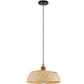 Lampe de plafond en bambou - Lampe suspendue de stile Boho Bali - Atria