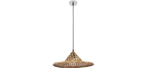 Lampe de plafond en bambou - Lampe suspendue de stile Boho Bali - Flora
