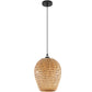 Lampe de plafond en bambou - Lampe suspendue au stile Boho Bali - Gina