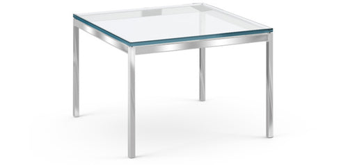 Table basse carrée - Verre - Konel
