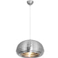 Lampe de plafond - Lampe suspendue argentée - Spelunking
