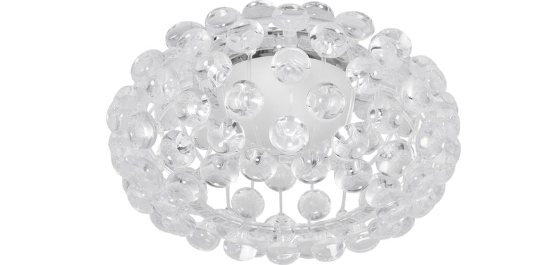 Lampe de plafond - Monture encastrée à boules de verre - 35cm - Savoni