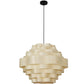 Lampa sufitowa z drewna - Lampa wisząca w stylu Boho Bali - Aura