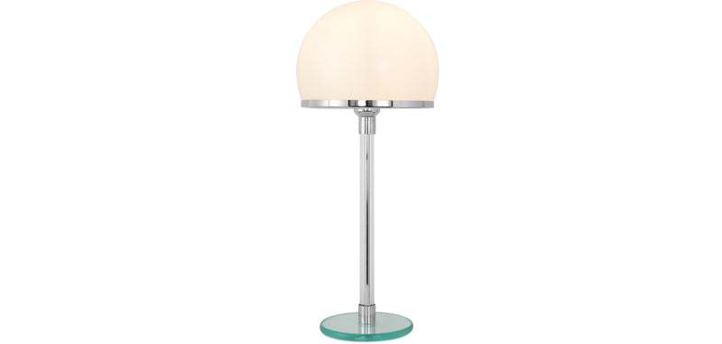 Nauhas Desk Lamp - Chrome Copper/Opal Glass - gallery 2