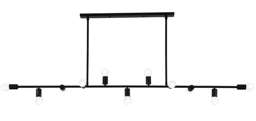 Lampa sufitowa z belką - Lampa wisząca industrialna - Bolthor