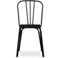 Dining chair - Industrial style - Wood and metal - Lillor