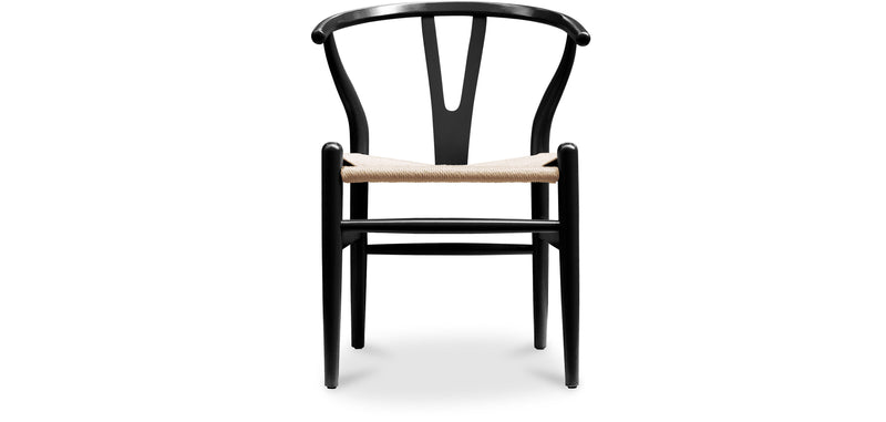 Lot de 2 chaises de salle à manger en bois - Style scandinave - Wish