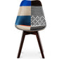 Dining Room Chair - Patchwork Upholstery - Pixi