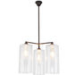 Lampa sufitowa z kryształu - Lampa wisząca - 3 ramiona - Reg