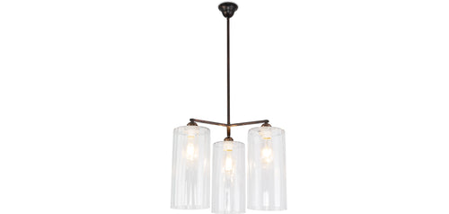 Lampe de plafond en cristal - Lampe suspendue - 3 bras - Reg