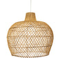 Lampe de plafond en rotin - Lampe suspendue de style Boho Bali - Mai