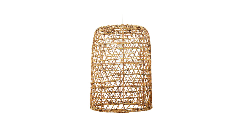 Lampe de plafond en rotin - Lampe suspendue stile Boho Bali - Lian
