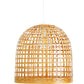 Lustre de plafond en bambou - Suspension de style Boho Bali - Thi