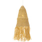 Lampe de plafond en raphia - Lampe suspendue au stile Boho Bali - Uoc