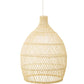 Lampe de plafond en rotin - Lampe suspendue au stile Boho Bali - Bay