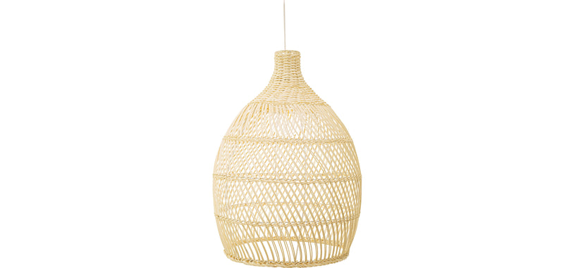 Lampe de plafond en rotin - Lampe suspendue au stile Boho Bali - Bay