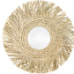 Wall Mirror - Round Boho Bali Design (60 cm) - May