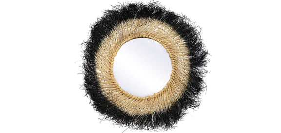 Wall Mirror - Boho Bali Round Design (60 cm) - Bioe - gallery 1