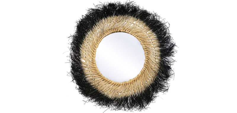 Wall Mirror - Boho Bali Round Design (60 cm) - Bioe - gallery 1