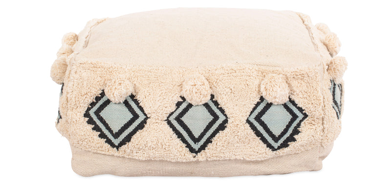 Siège Pouf Style Boho Bali - Adelaida