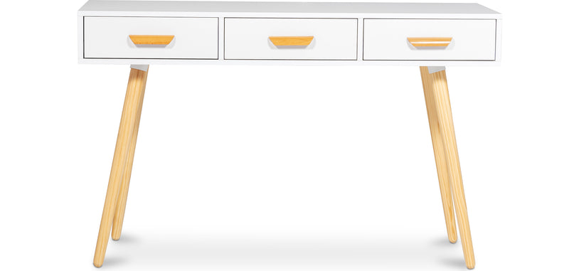 Bureau en Bois avec Tiroirs - Design Scandinave - Pius