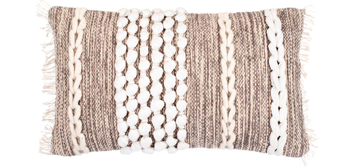 Coussin de style boho Bali - Housse et Rembourrage inclus - Dahlia