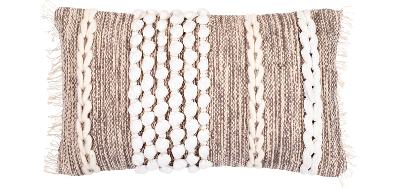 Coussin de style boho Bali - Housse et Rembourrage inclus - Dahlia