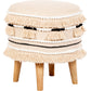 Tabouret Pouf Rond - Style Boho Bali - Juliet