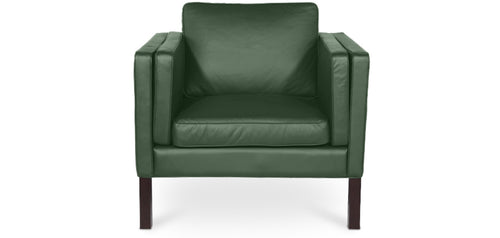 Fauteuil avec accoudoir - Revêtu de similicuir - Betzalel