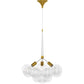 Lampe de plafond avec des boules en verre - Lampe suspendue design - Glaub