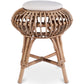 Banco de bar em rattan - Estilo Boho Bali - Lera