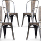 Lot de 4 chaises de salle à manger - Design industriel - Nouvelle édition - Stylix