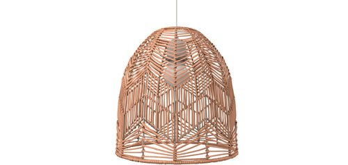 Lampe de plafond en rotin - Suspension de stile Boho Bali- Bu
