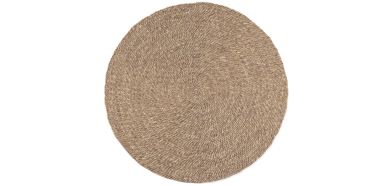 Tapis rond en jute - Boho Bali - 150 CM - Yuri