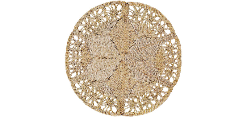 Round Jute Rug - Boho Bali - 150 CM - Bilú - gallery 1