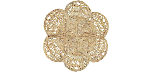 Okrągły dywan z juty - Boho Bali - 100 CM - Niluh
