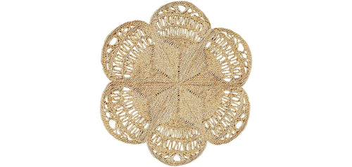 Round Jute Rug - Boho Bali - 120 CM - Niluh - gallery 1