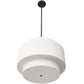 Lampe Suspendue de Plafond - Abat-jour en Tissu - Lorwe