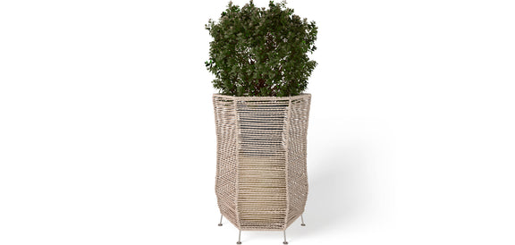 Round Floor Planter - Boho Style - Bohemian - gallery 4