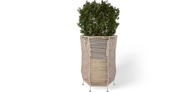 Round Floor Planter - Boho Style - Bohemian - gallery 4