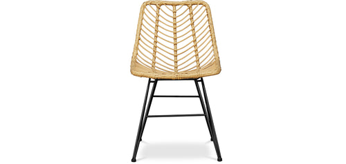 Rattan dining chair - Boho style - Mia
