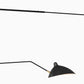 Desk Lamp - Wall Mounted - 2 Arms Black - George - gallery 3