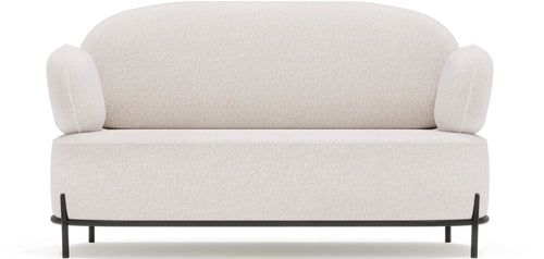 2/3-Seater Sofa - Upholstered in Bouclé Fabric - Baman - gallery 1
