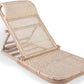 Sun Lounger Natural Rattan – Reclinable for Garden, Terrace & Beach – Chenai - gallery 1