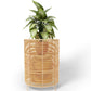 Round Floor Planter - Boho Style - 56 CM - Laers - gallery 1