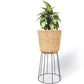Round Floor Planter - Boho Style - 65 CM - Firna - gallery 1