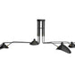 Lampa sufitowa - Lampa biurkowa z giętkimi ramionami - 6 ramion - George