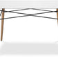 Table rectangulaire pour salle à manger - Design scandinave - Bois - Deswick
